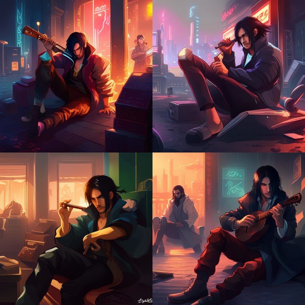 Cyberpunk Bard: Master of Smoke and Sound