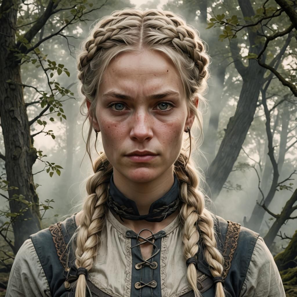 Swedish Pagan Woman in Trance, Sinister Art