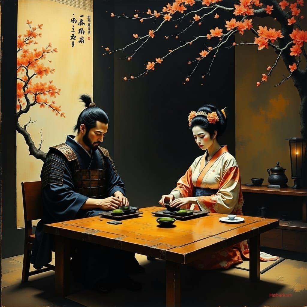 The Samurai and Geisha