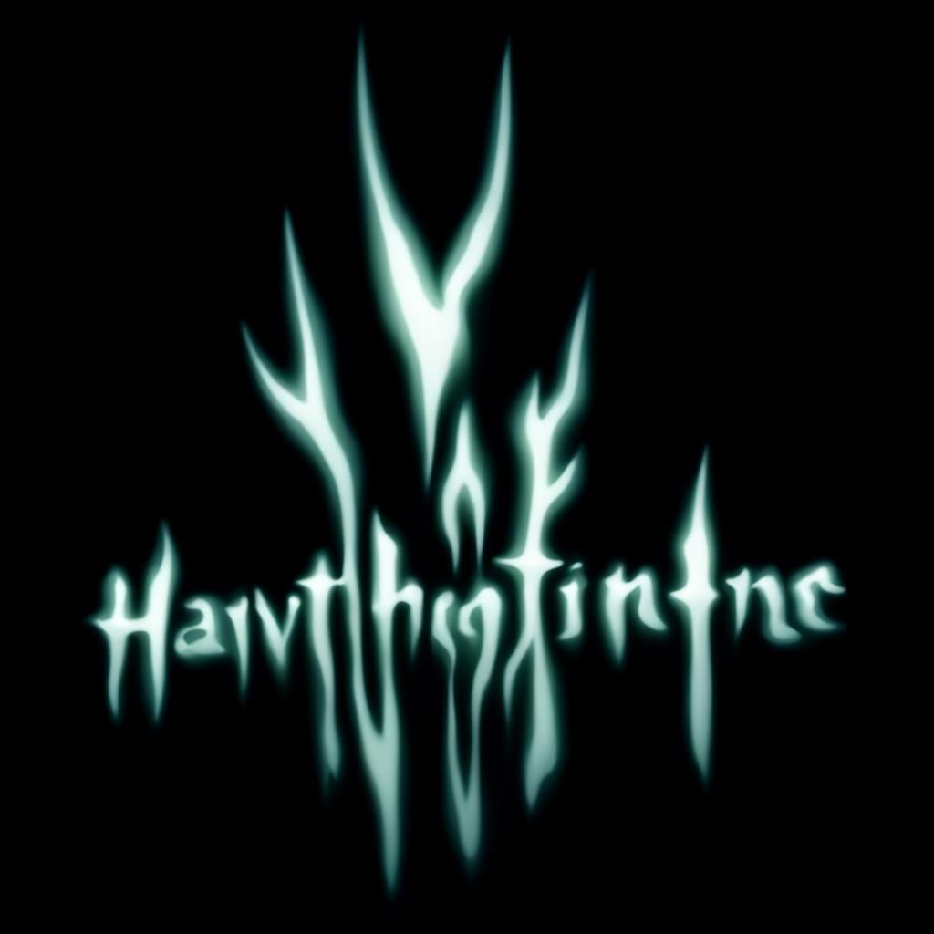 Mystical 'HAVENING' Logo in Dark Fantasy Art