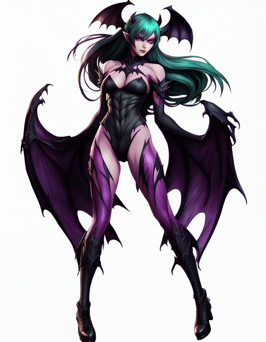 Morrigan Aensland: Gothic Demon Girl in 3D