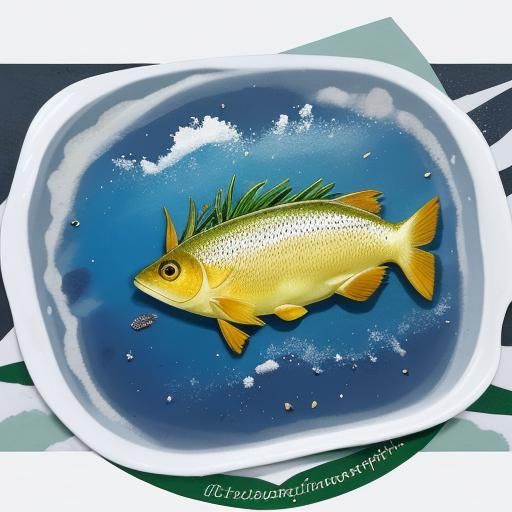 Dry Savanna Landscape in Impressionistic Style