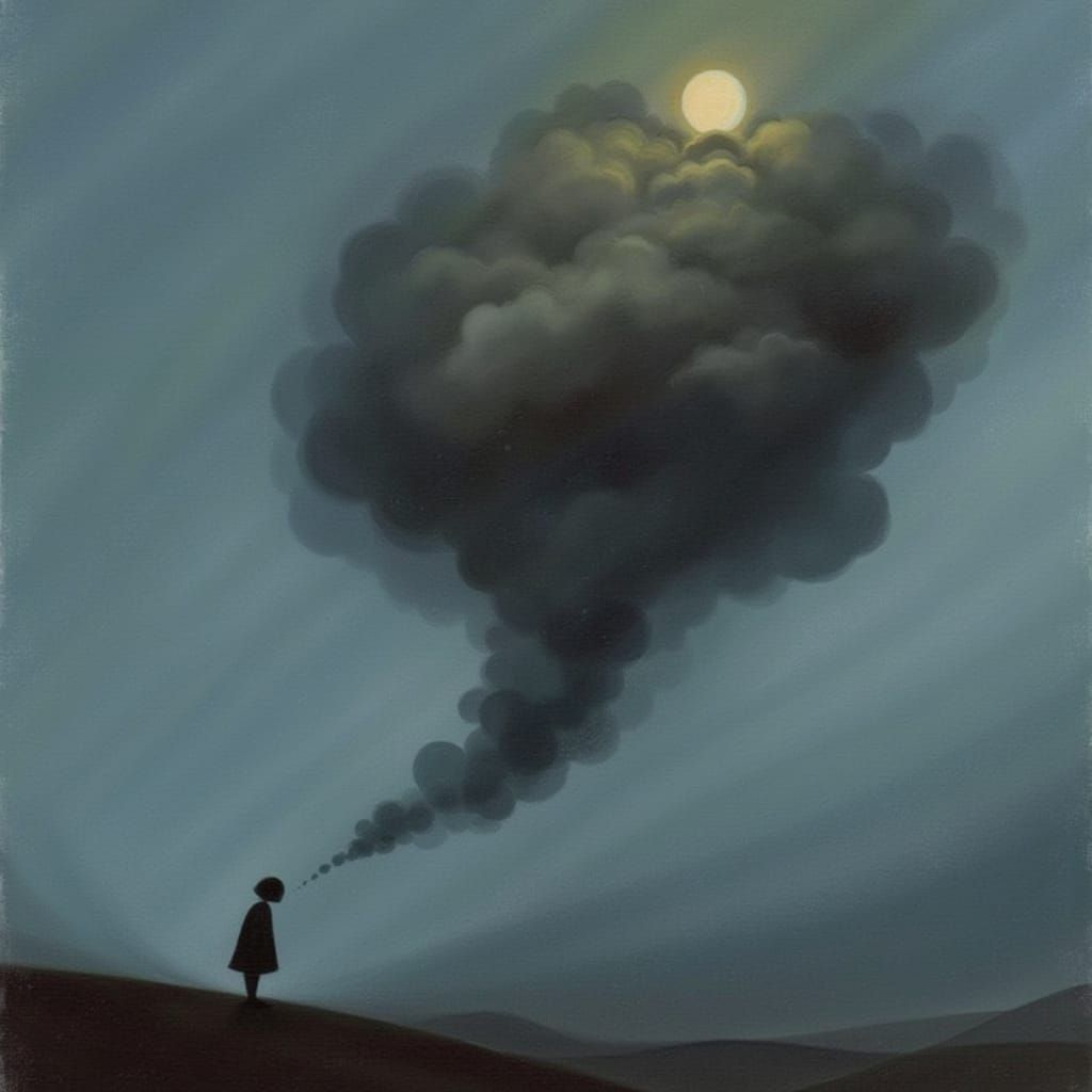 Wired to Worry: A Woman Carries Weight Like Skin