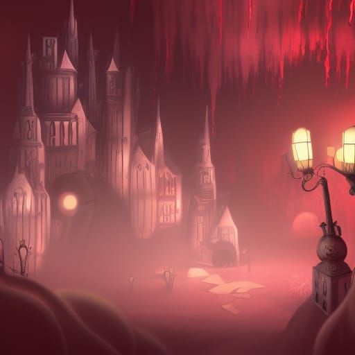 Hazbin Hotel Inspired Fantasy Art