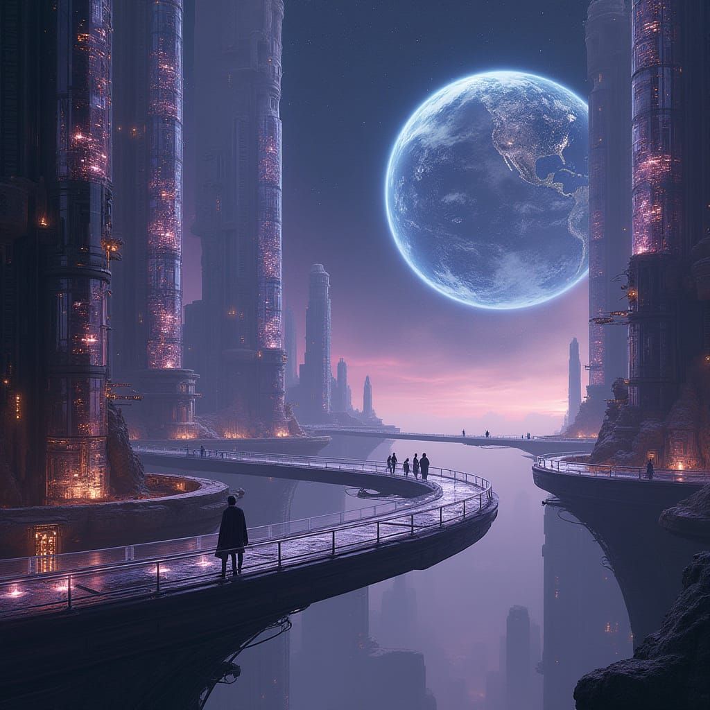 Galactic Library in Deep Space