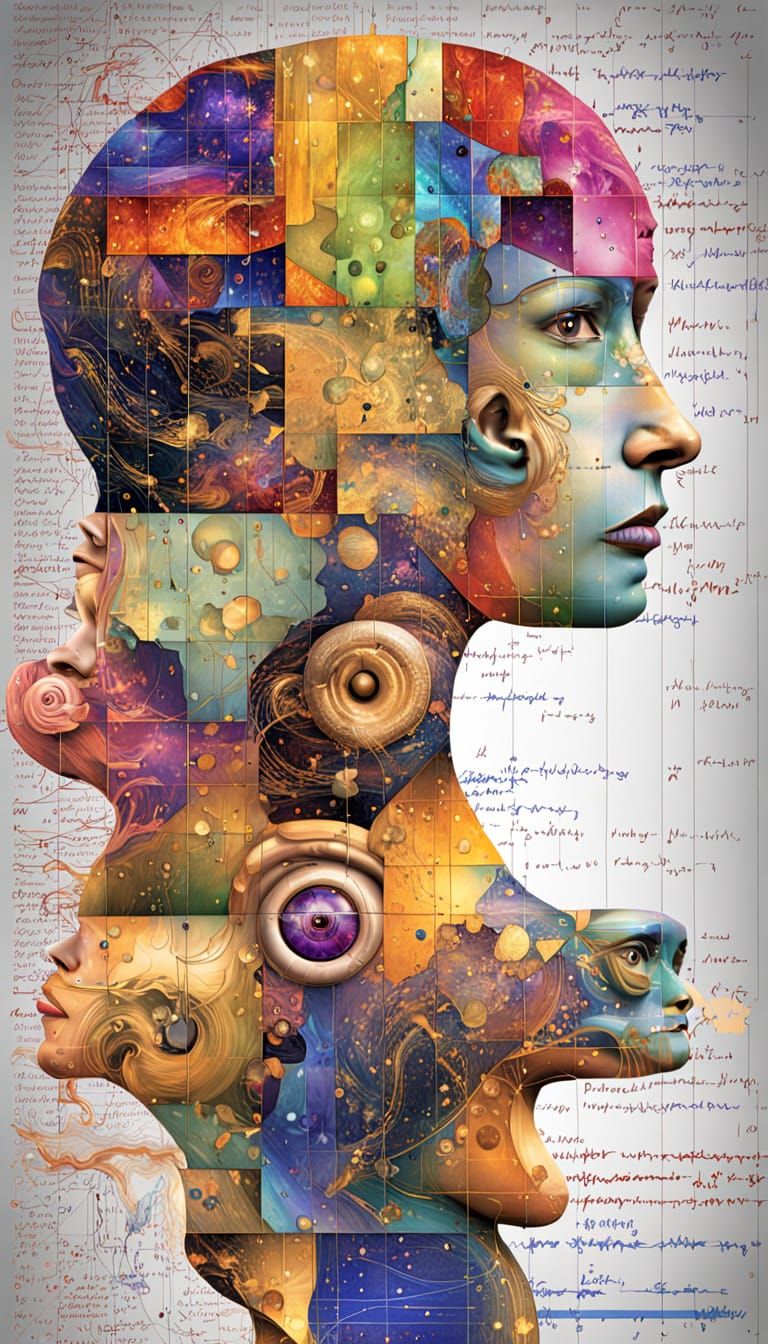 AI Generates Four Distinct Educational Images