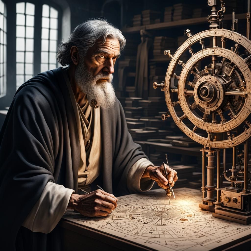 Roman Philosopher and Ancient Mathematical Mechanism