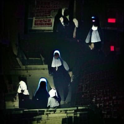 Nuns in the Dark: A Study in Shadow