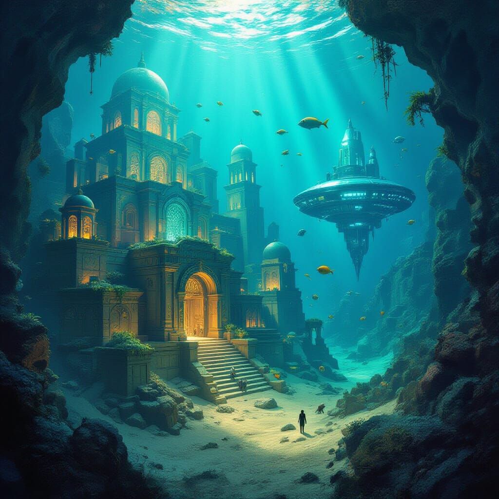 Lost City Reclaimed by Nature