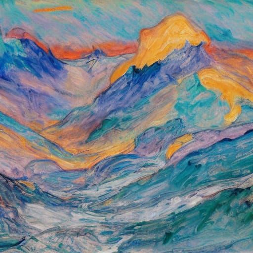 Surreal Winter Wonderland of Slumbering Dragons and Firs in ...