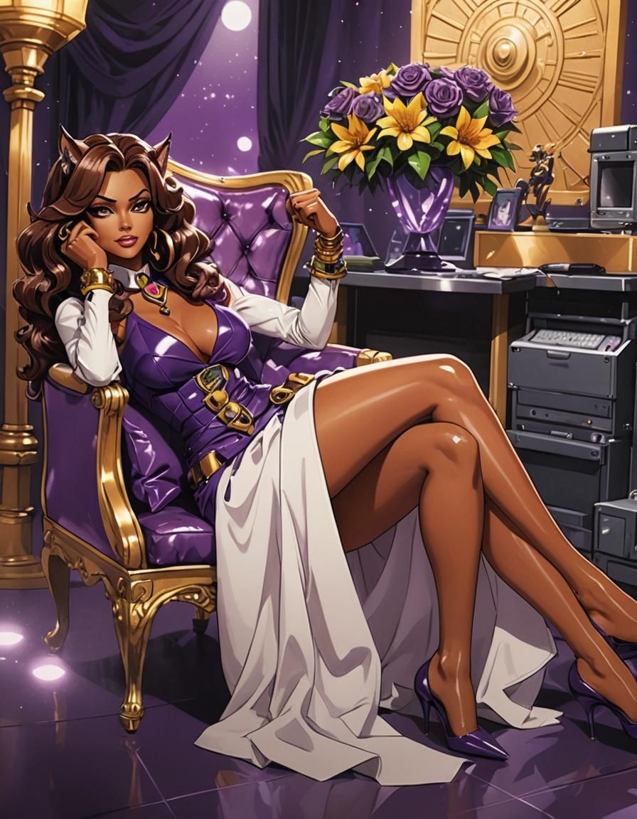 Clawdeen Wolf: Manga Scan in Anime Style