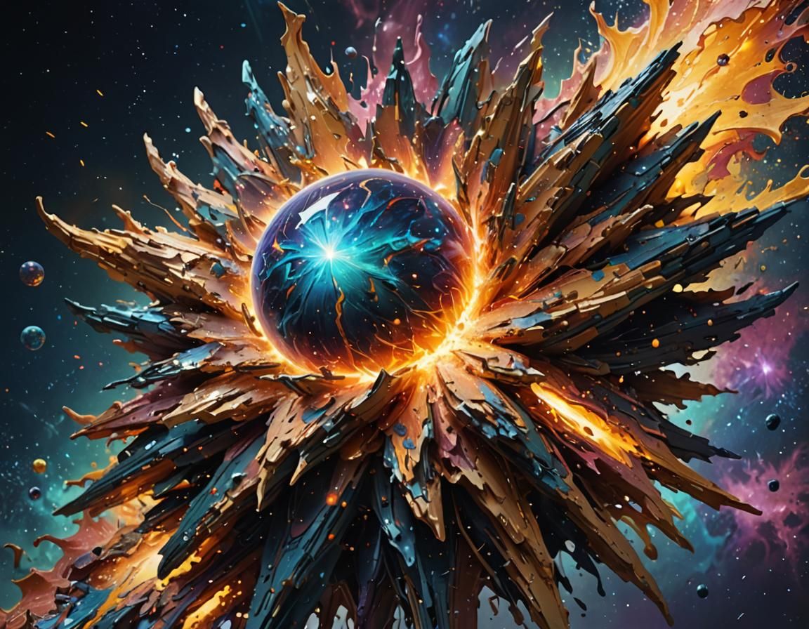 Hyperrealistic Supernova Explosion in Deep Color