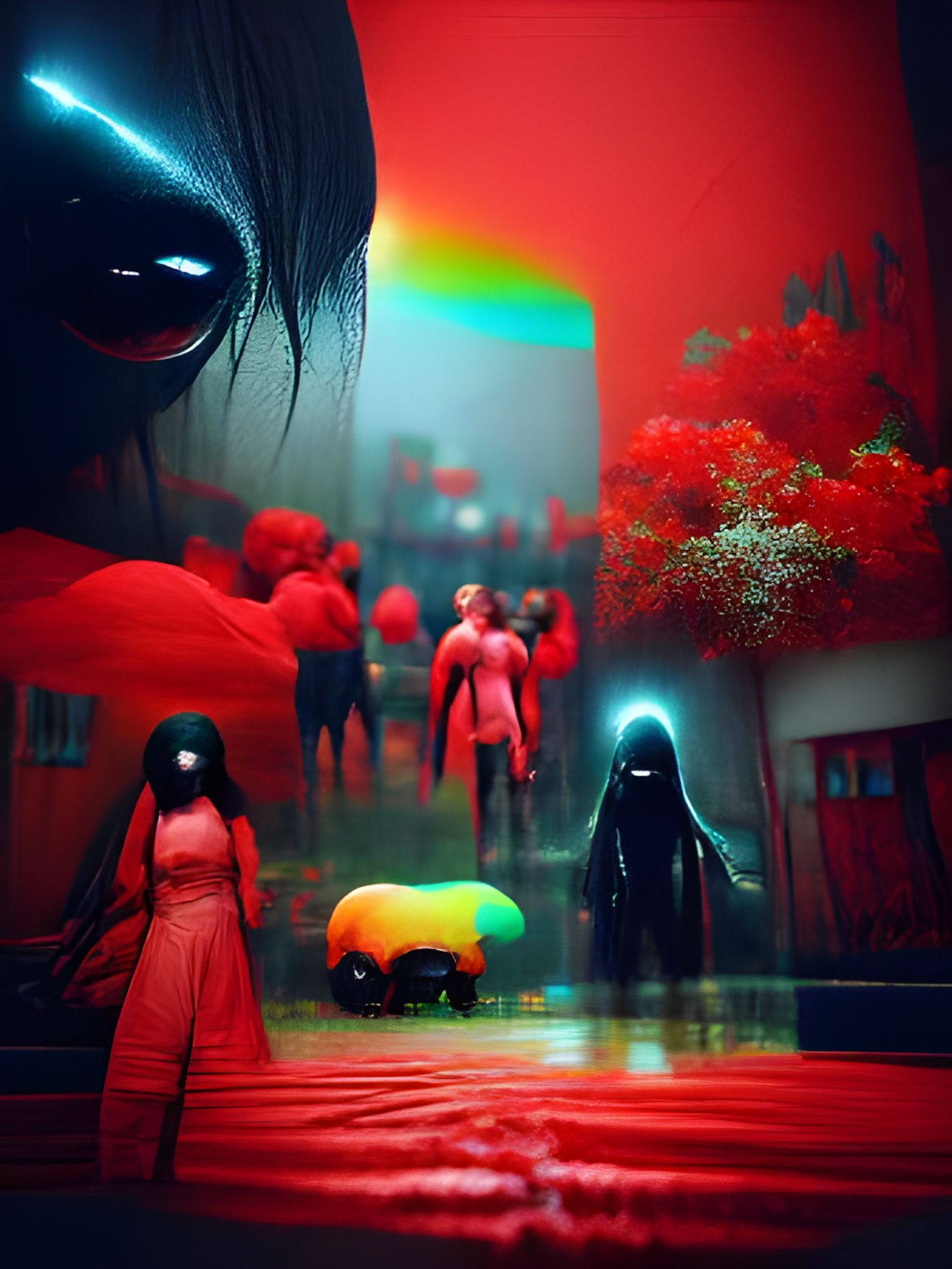 Beyond The Black Rainbow: 3D Artstation Artwork