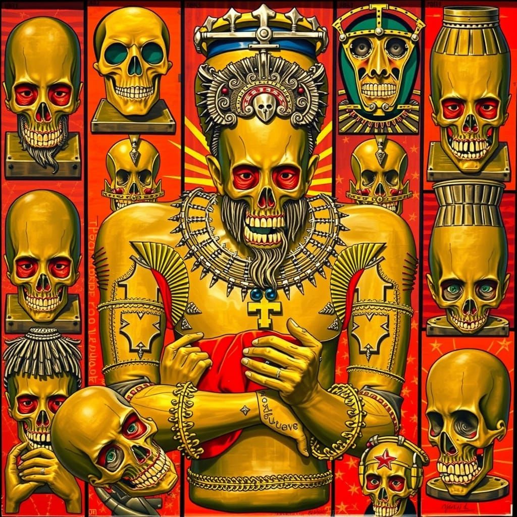 Expressive Sculpture Inspired by Pierre Fauchard's Dentistry...