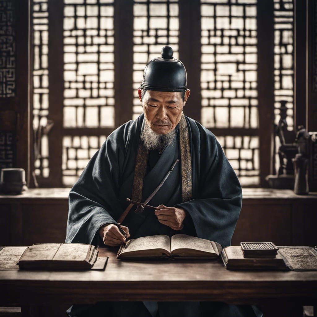 Joseon scribe