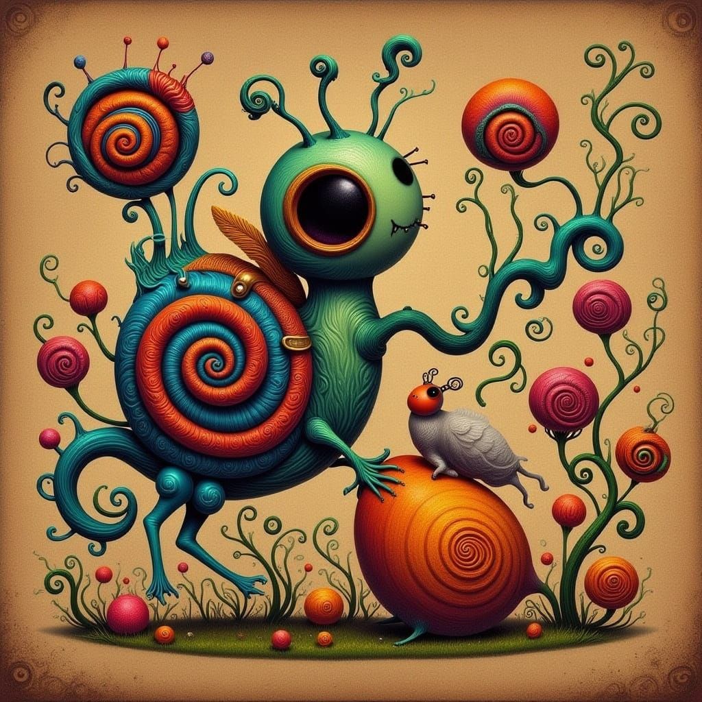 Abstract Design Created with LoRA Model