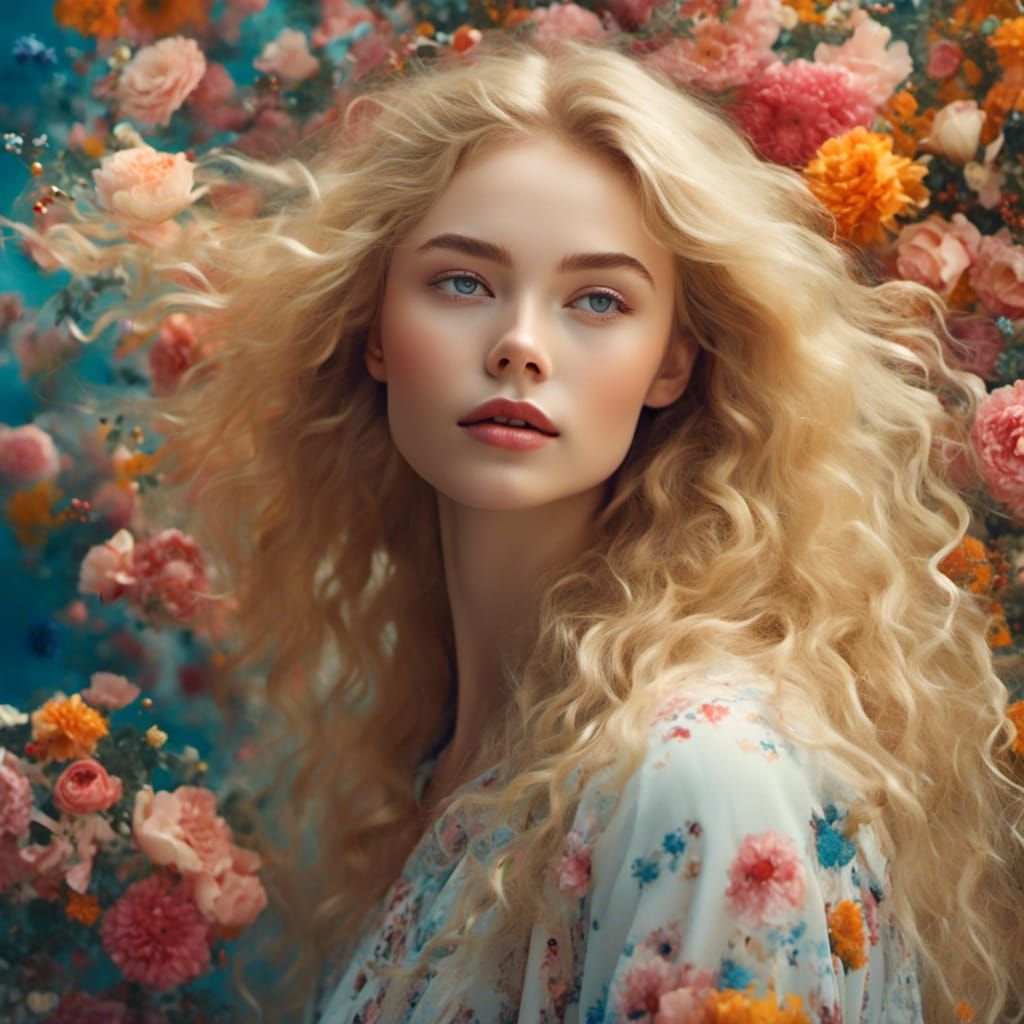 <lora:MakeItPretty:1.0> long blond hair woman dreaming