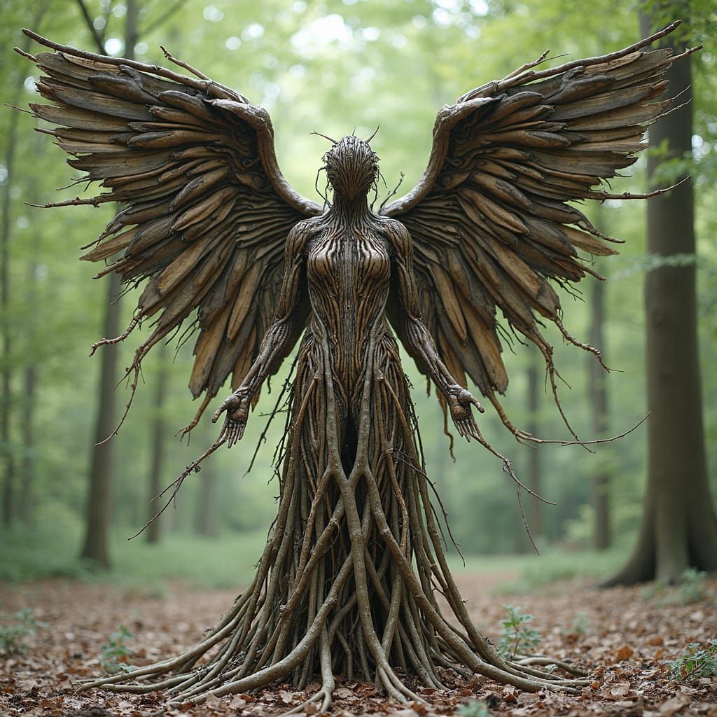 Angel of the wood
