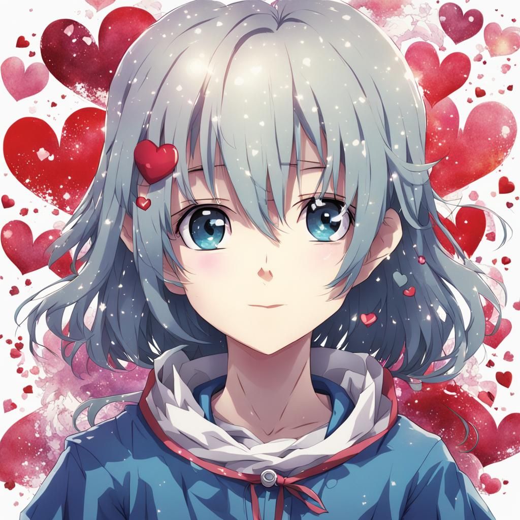 Anime Style Heart: Manga Key Visual