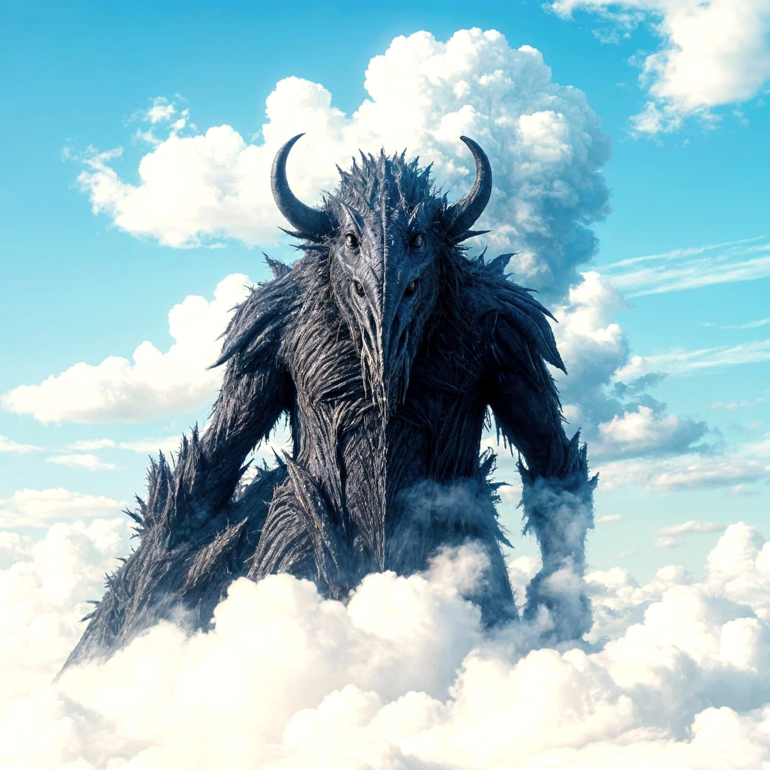 Ethereal Cloud and Steam Creature