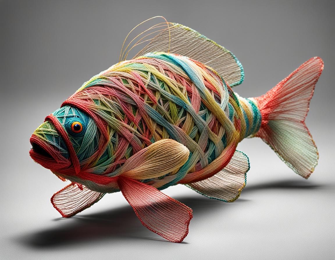 String Fish: An AI Generated Creation