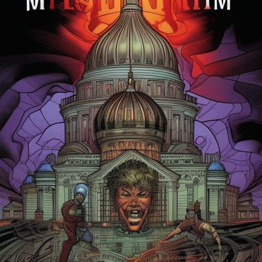 Mister Kremlin in Comic Book Art Style