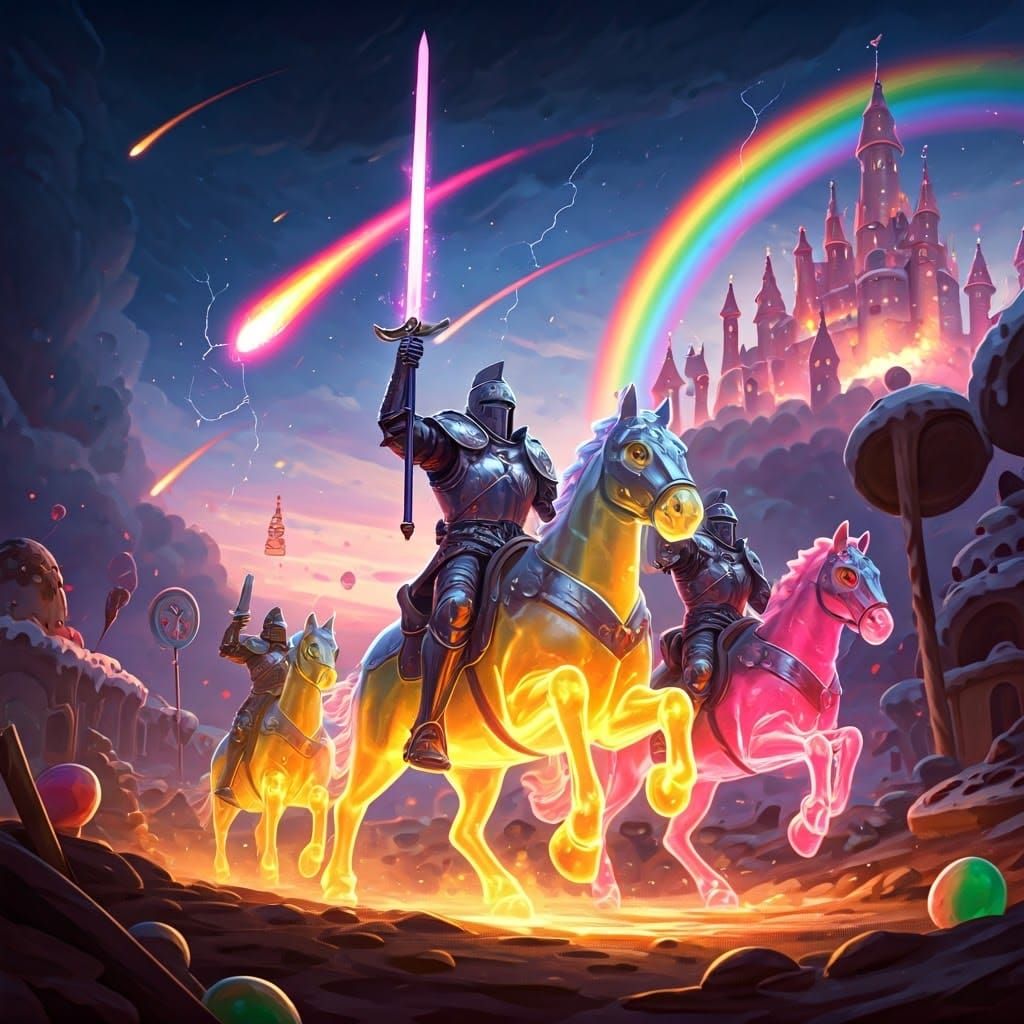 Candy Crusaders Charge into Sugar-Coated Battle