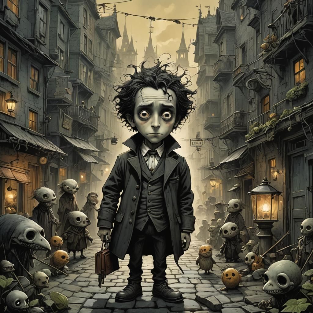 Dystopian Dark Spy: A Gothic Fantasy Masterpiece