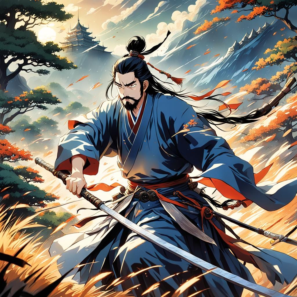 Yue Fei: Chinese Warrior in Anime Garden