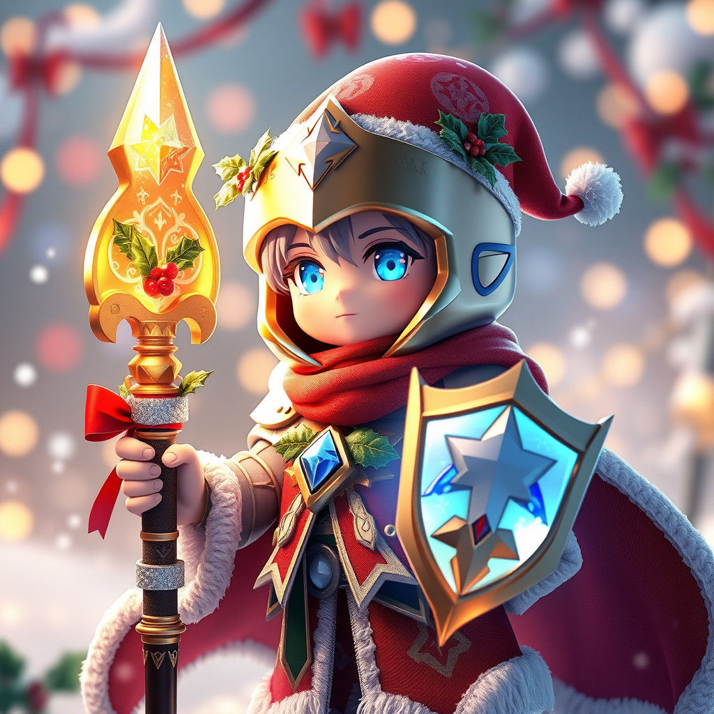 Christmas Mage Knight