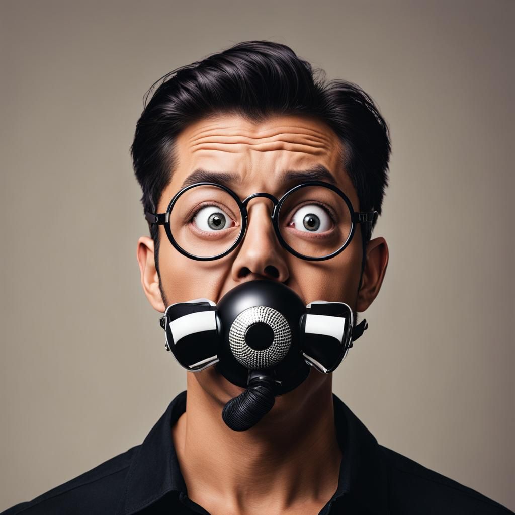 Shocked Face with Gag: An Intense Expression