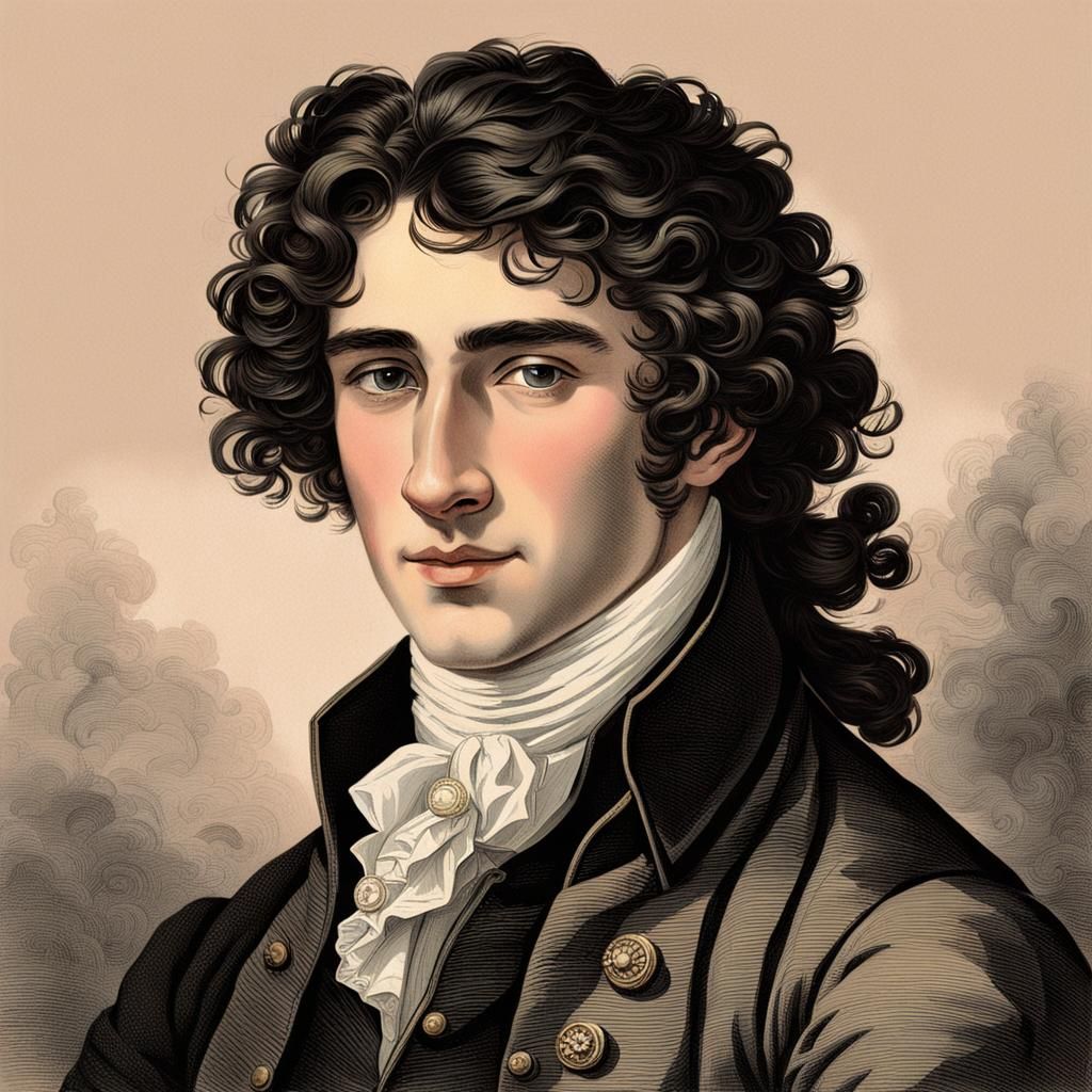 Young Revolutionary in 18th Century Attire