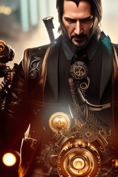 Steamfunk John Wick