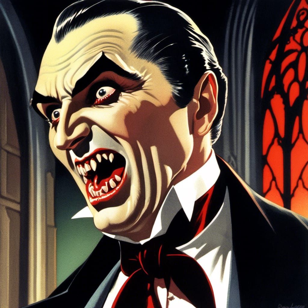 Eternal Vampire Lord Leans in for the Bite