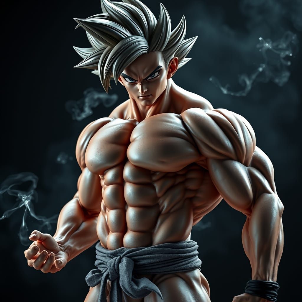 Photorealistic Bodybuilder in Dramatic Cinematic Lighting