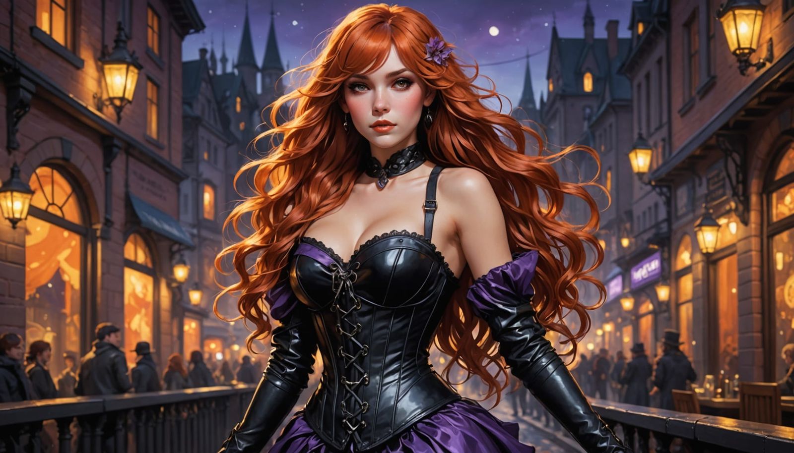 Daphne Blake Night Out, as 3D Render