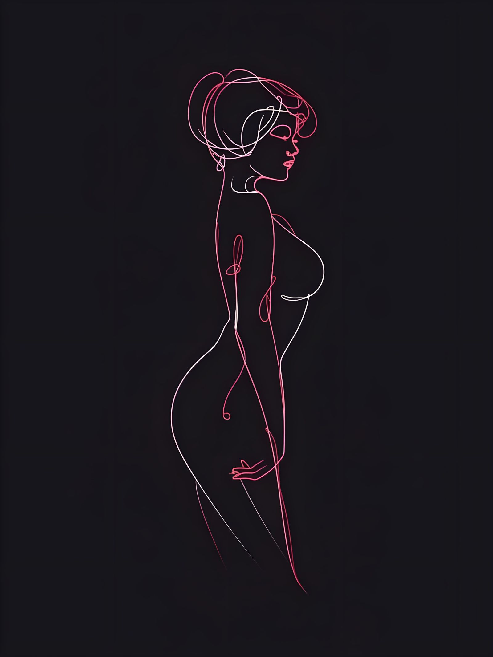 Bold Art Deco-Inspired Silhouette