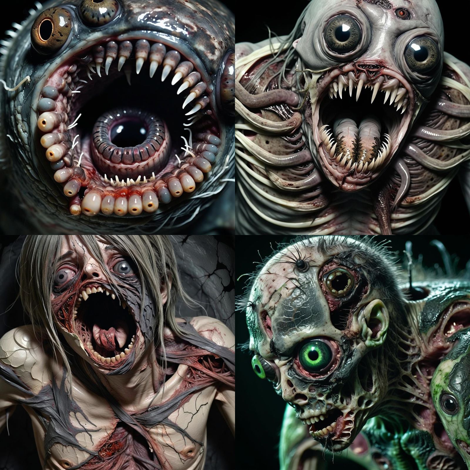 Disturbing Fetus in Fetu Horror Image