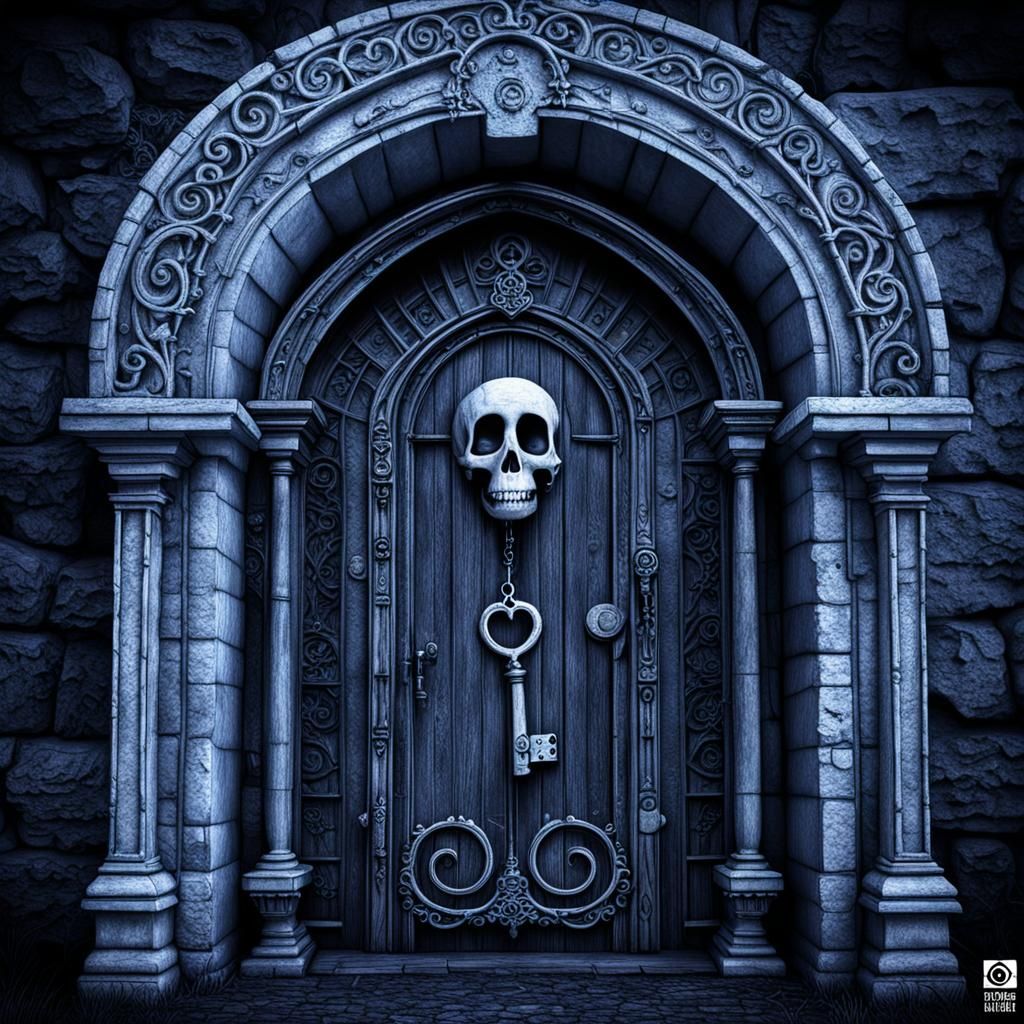 Skeleton Key Opens Dreamlike Universe: Gothic Art
