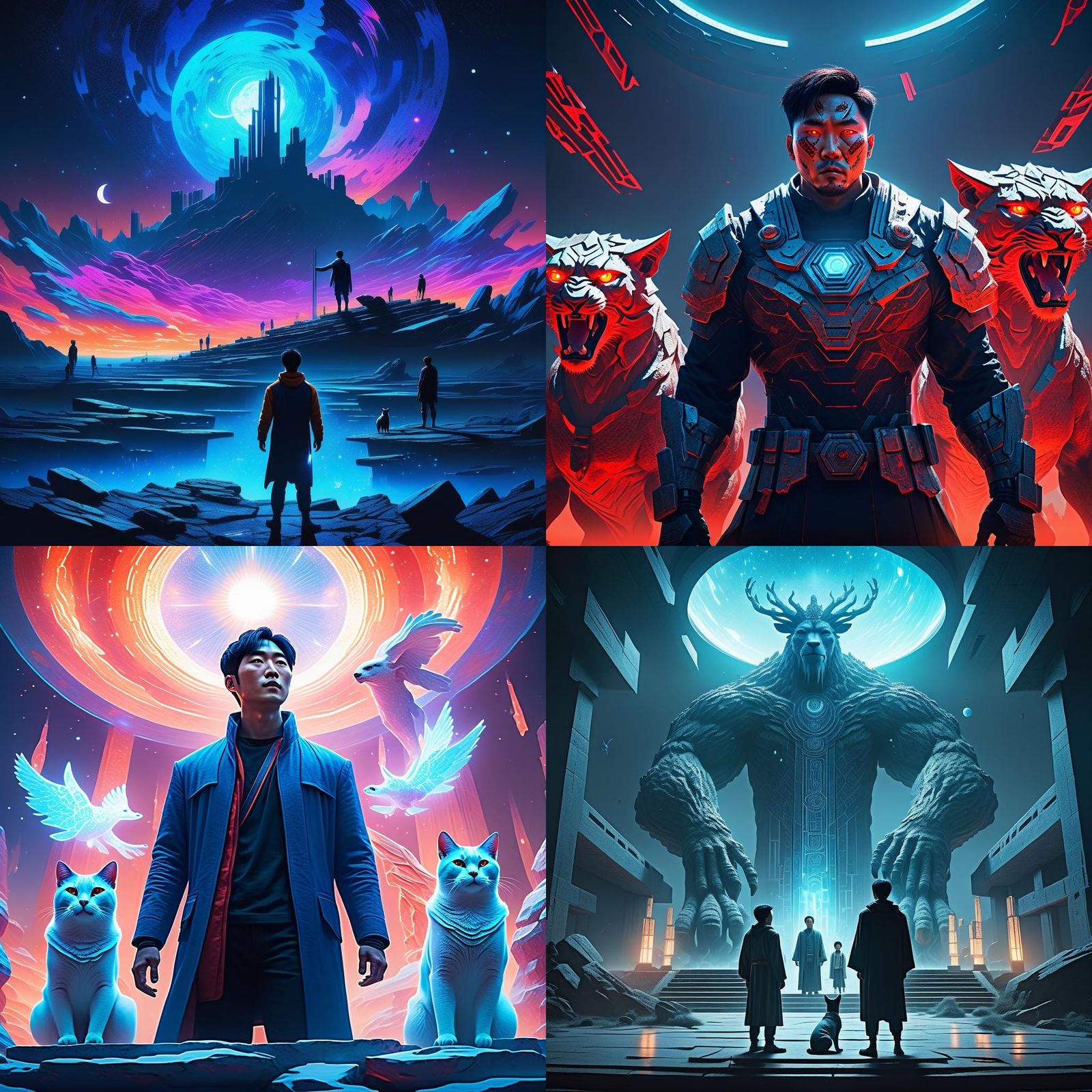 solo leveling sung jinwoo in his glory with his familiars 8k...