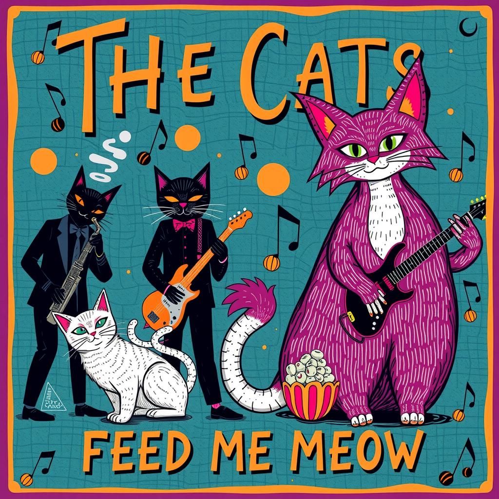 Album Cover for Jazz Fusion Band The Cats