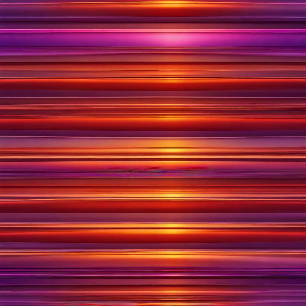 Plaid Blanket with Shimmering Stripes in 3D