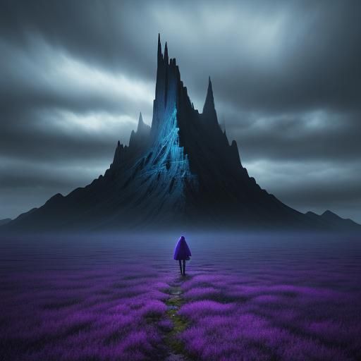 Surreal Dreamscape: A Mystical Abstract Expression