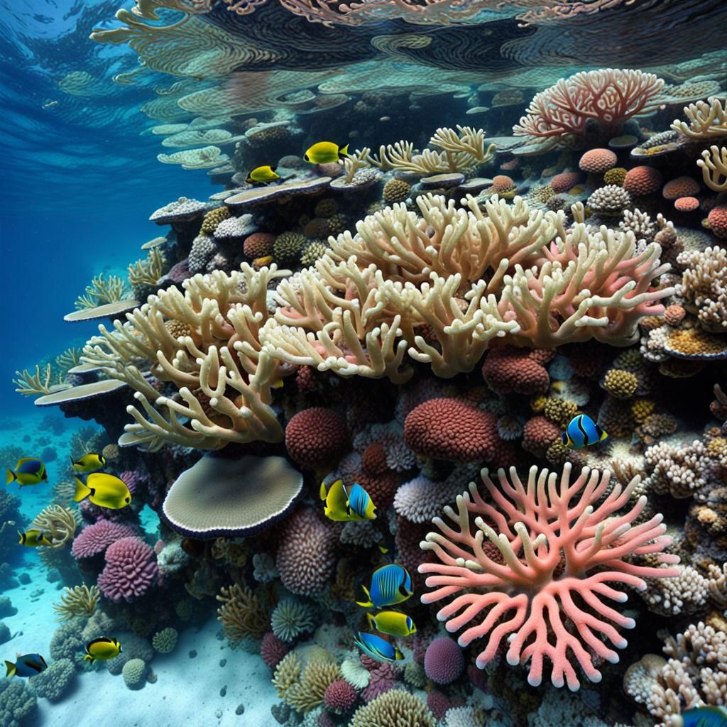 Vibrant Coral Reef Underwater Ecosystem