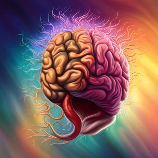 The human brain vortex