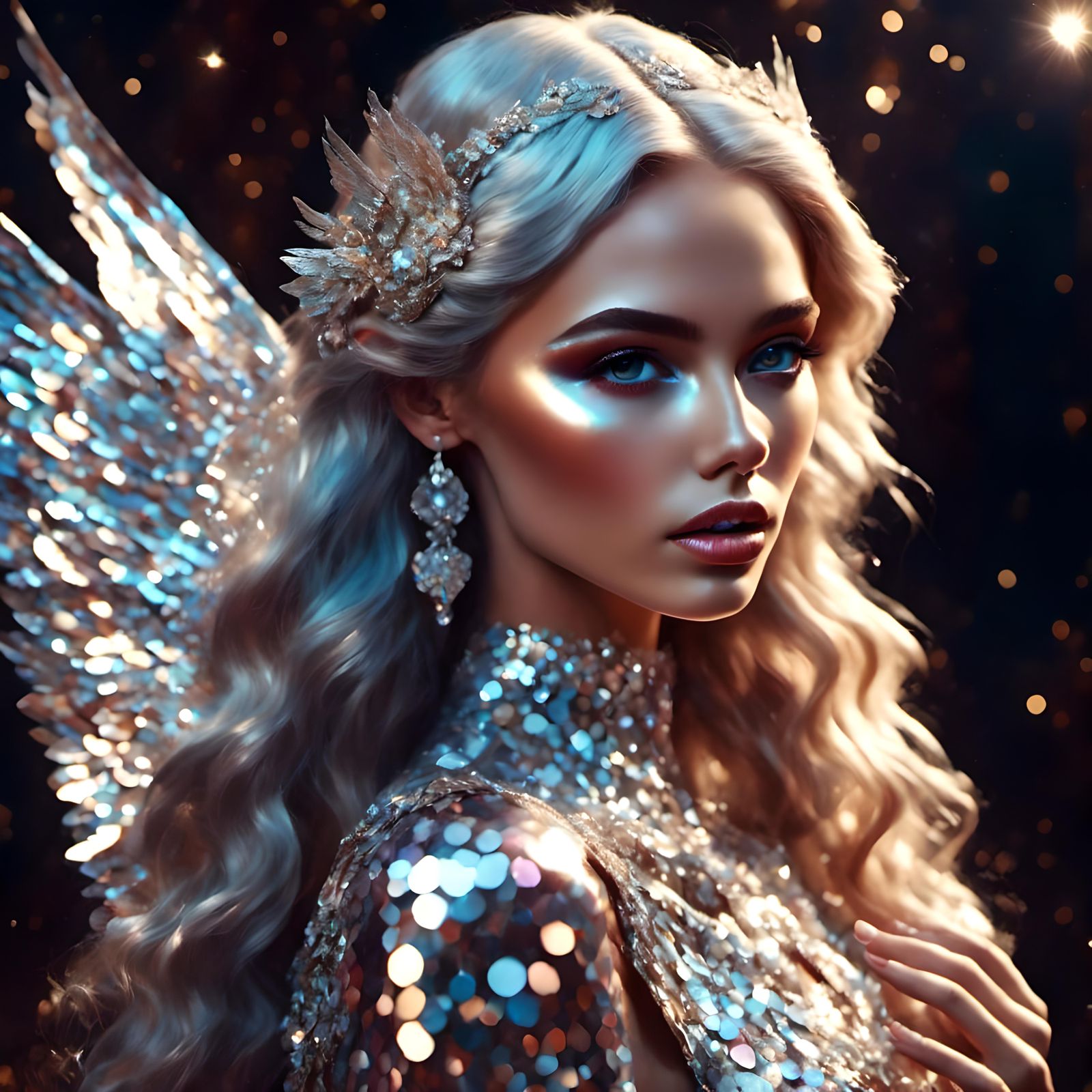 Iridescent Angel