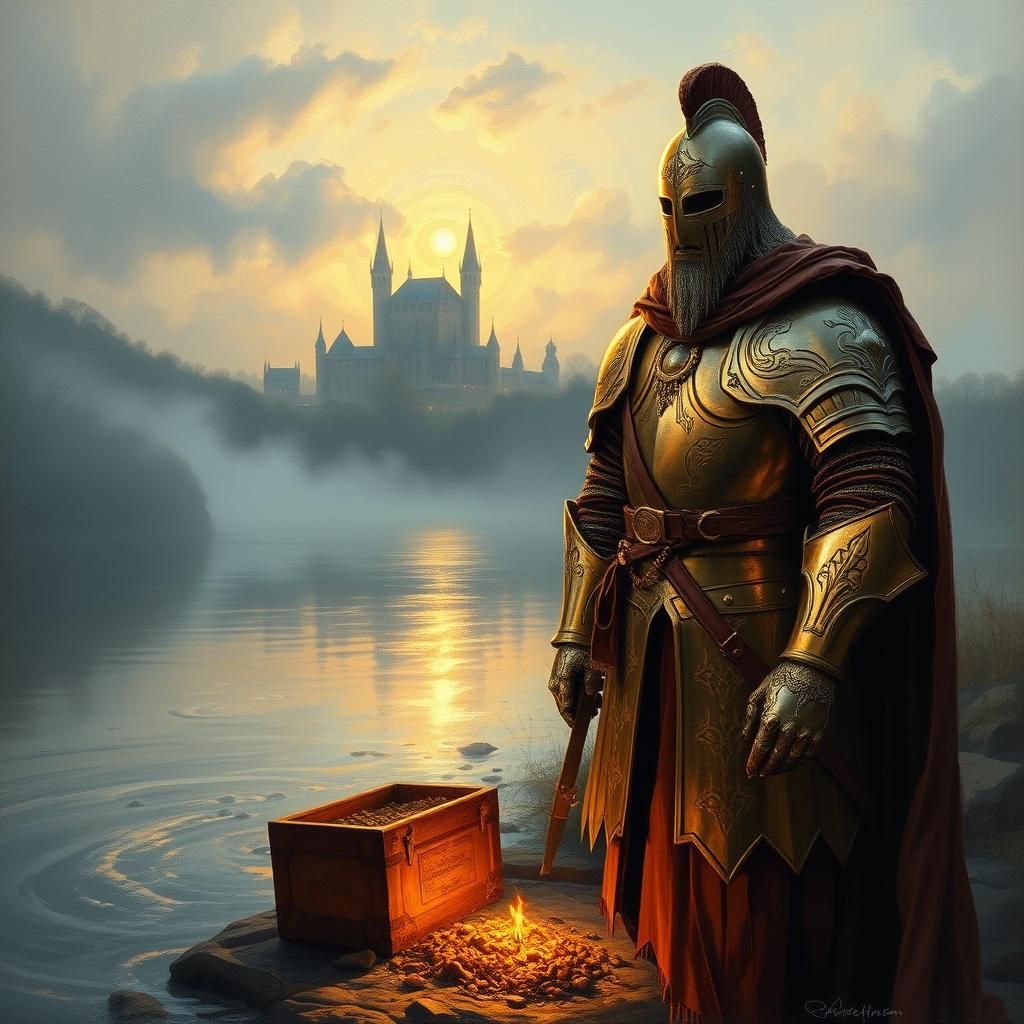 In the Nibelungenlied, Hagen of Tronje sinks the treasure in...