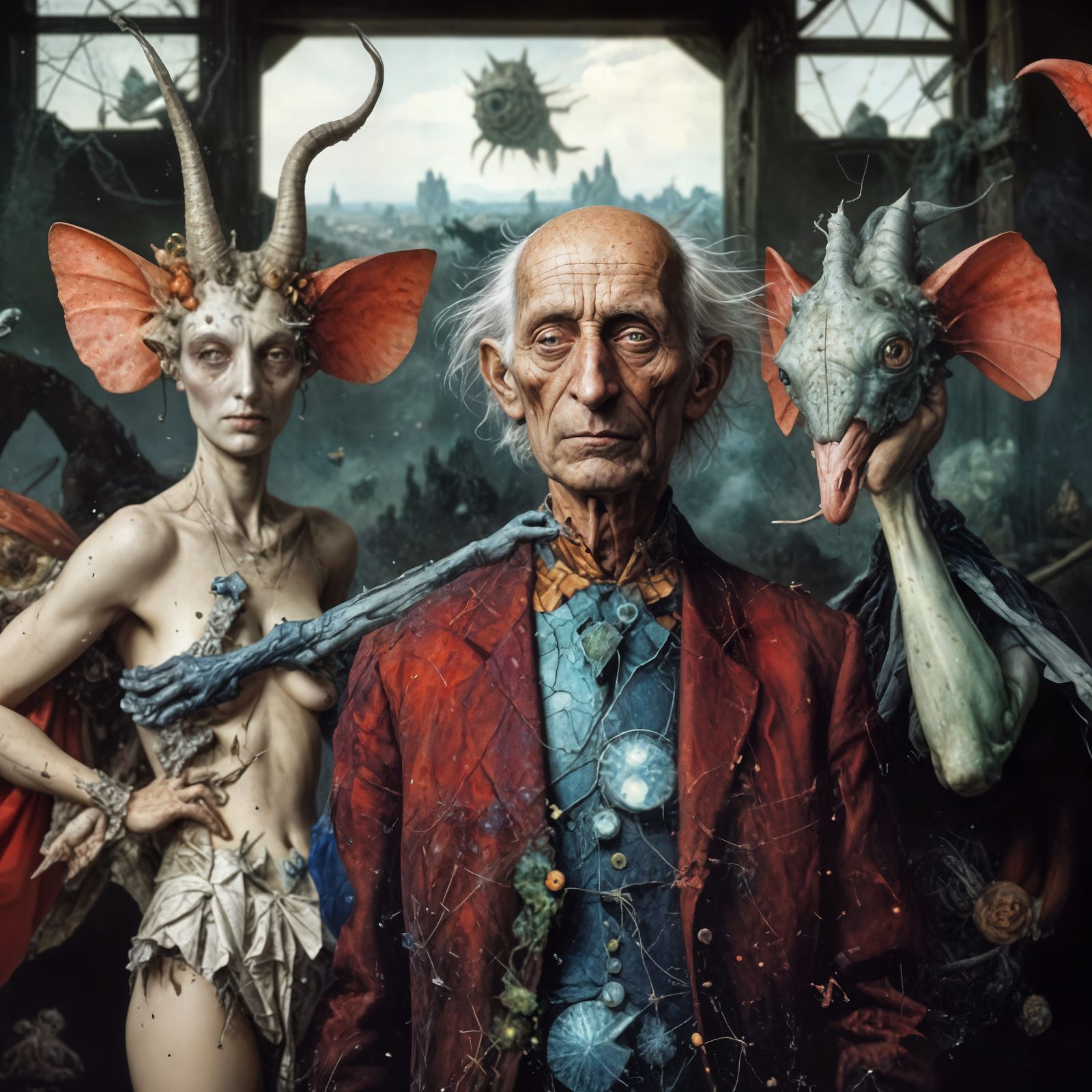 She has arrested this mild looking man for things he did in the Past. 'What I asked did he do?' -> "You do Not want to K...