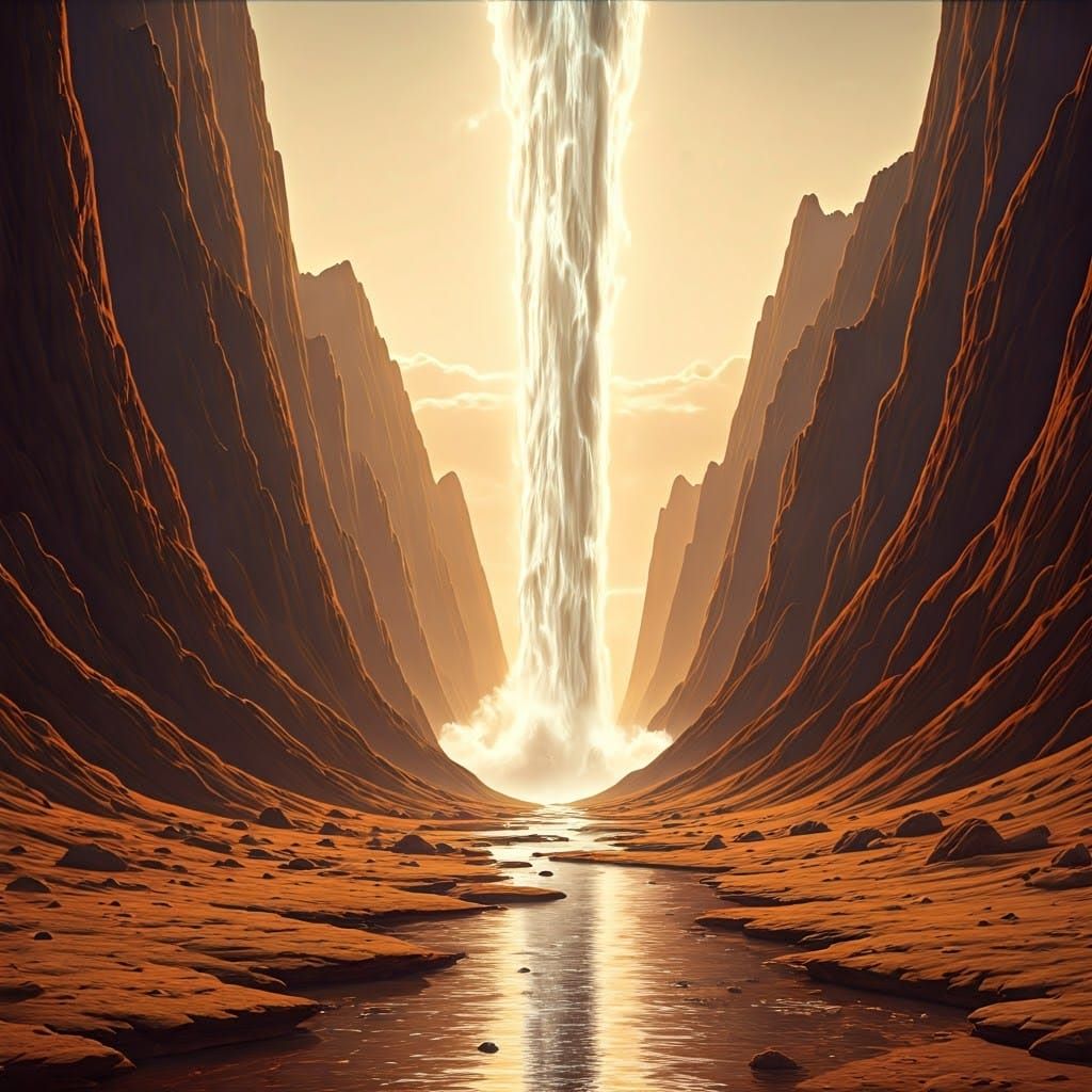 Desert Flood: Cinematic Film Still