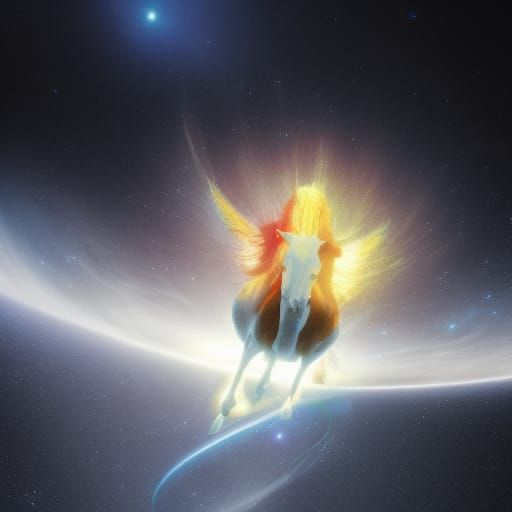 Cosmic Rider: Hyperdetailed Portrait in Unreal Engine 5